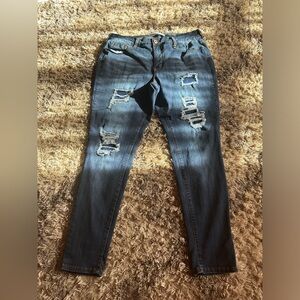 !iT distressed skinny jeans